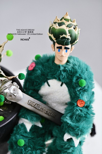 INCHAOS THE AGAVE DREAM クジラちゃん 1/6スケール可動フィギュア（グリーン）
