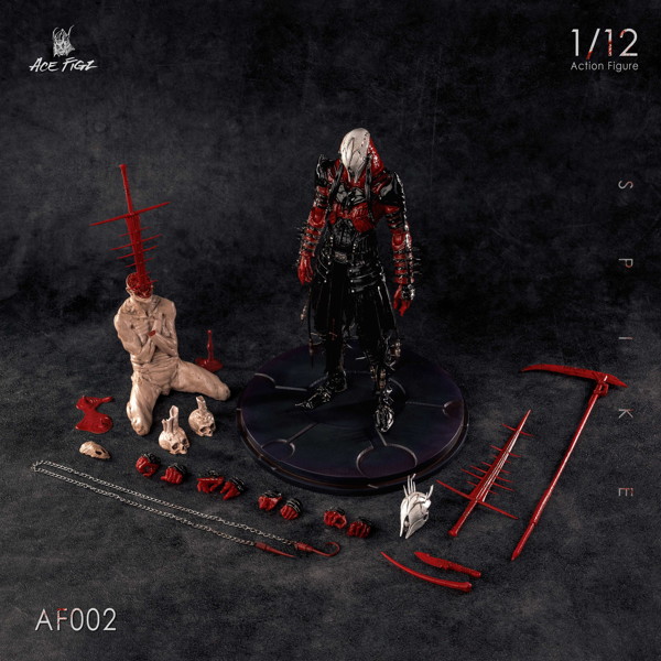 AceFigz Spike 1/12スケール可動フィギュア（2体セット）