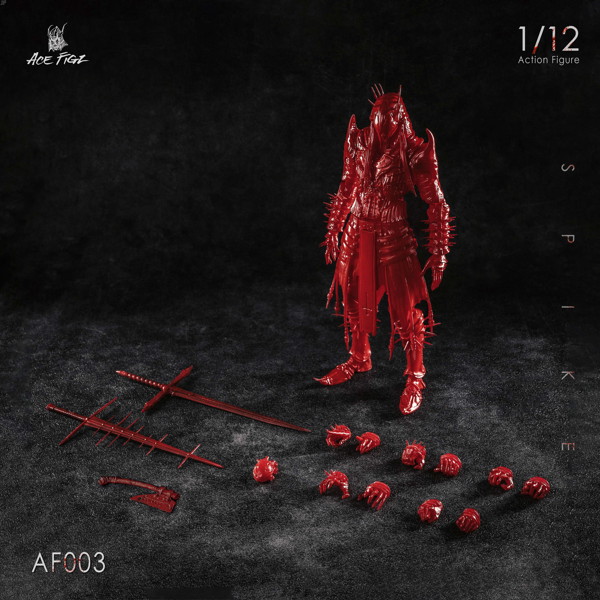 AceFigz Spike 1/12スケール可動フィギュア（2体セット）