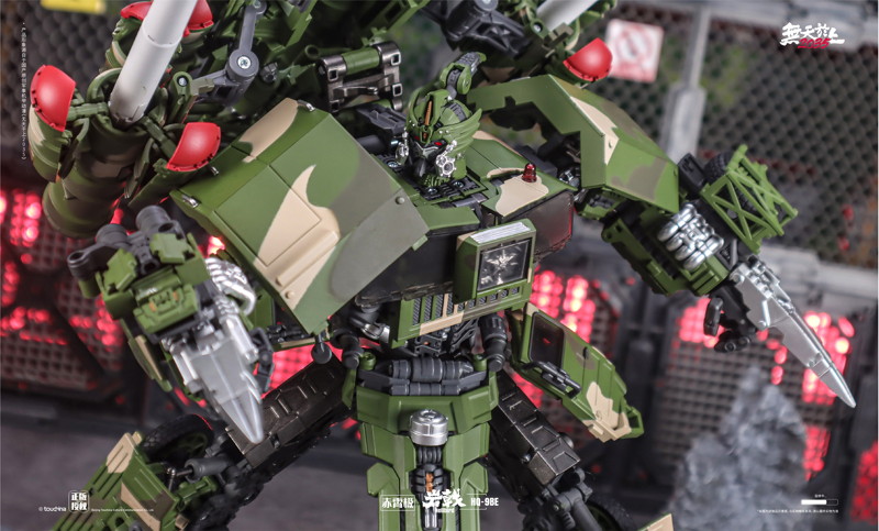 TOUCH TOYS HQ-9BE 赤宵極 岩戟（ヘルバード） 合金変形玩具