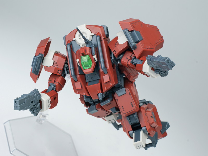 SHEIK MAINLAND ULTRA ACTION TROOPERシリーズ 轟魔（ごうま） 1/144スケール プラスチックモデルキット（レッド）