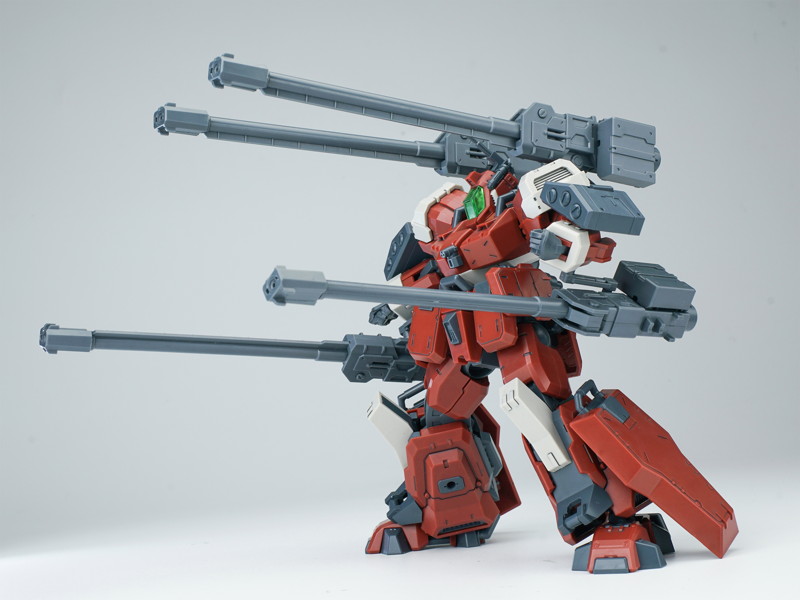 SHEIK MAINLAND ULTRA ACTION TROOPERシリーズ 轟魔（ごうま） 1/144スケール プラスチックモデルキット（レッド）