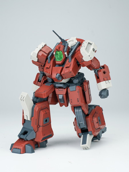 SHEIK MAINLAND ULTRA ACTION TROOPERシリーズ 轟魔（ごうま） 1/144スケール プラスチックモデルキット（レッド）