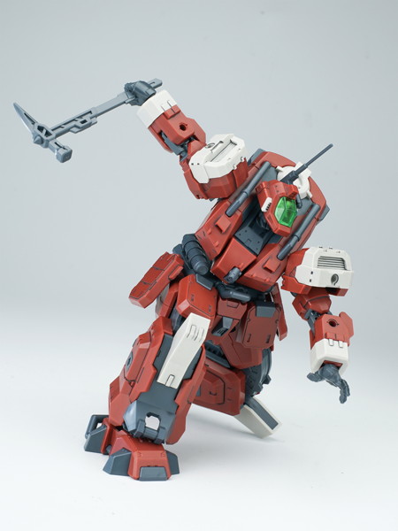 SHEIK MAINLAND ULTRA ACTION TROOPERシリーズ 轟魔（ごうま） 1/144スケール プラスチックモデルキット（レッド）
