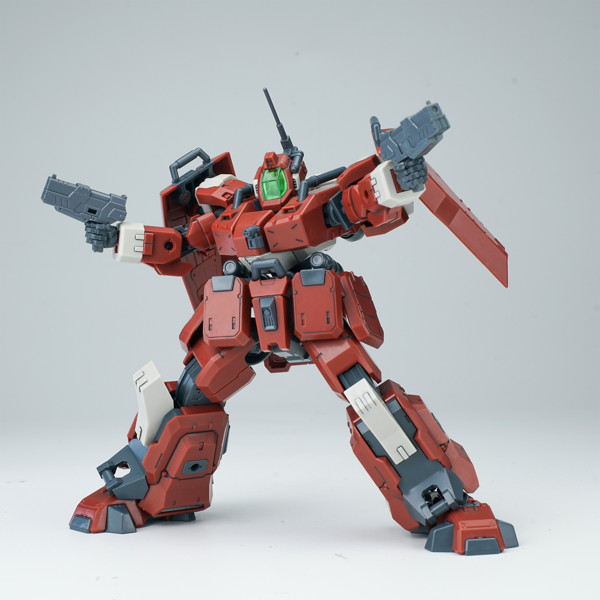 SHEIK MAINLAND ULTRA ACTION TROOPERシリーズ 轟魔（ごうま） 1/144スケール プラスチックモデルキット（レッド）