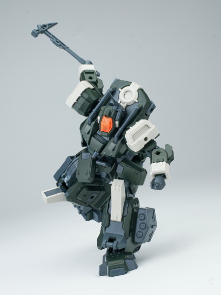 SHEIK MAINLAND ULTRA ACTION TROOPERシリーズ 轟魔（ごうま） 1/144スケール プラスチックモデルキット（グリーン）