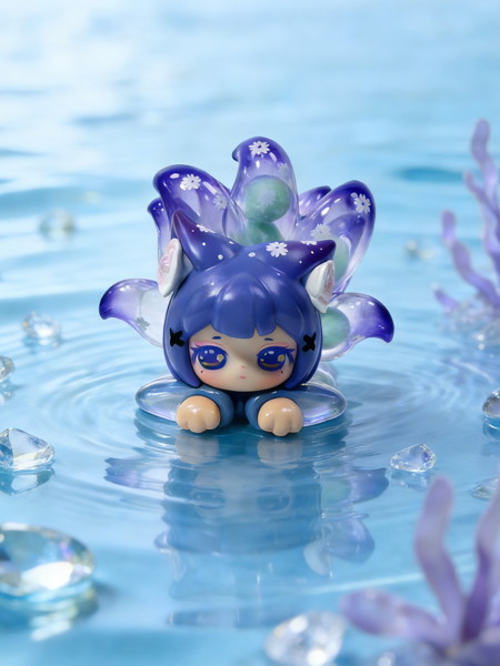 002_CHUANG WEI LAI 九尾の狐との出会いシリーズ トレーディングフィギュア（1BOX=8個入）