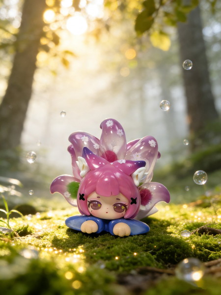 002_CHUANG WEI LAI 九尾の狐との出会いシリーズ トレーディングフィギュア（1BOX=8個入）