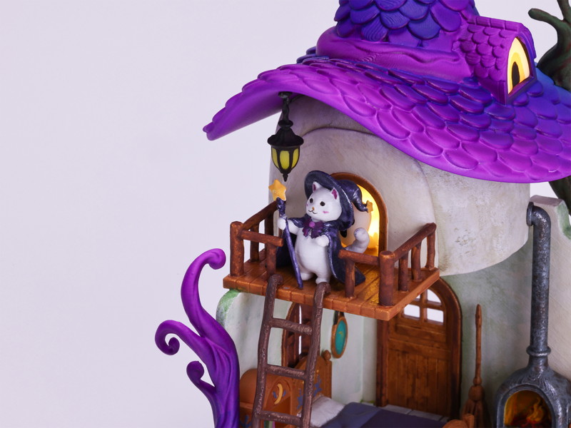 ZHENMU 魔女の部屋 1/64スケールミニチュア