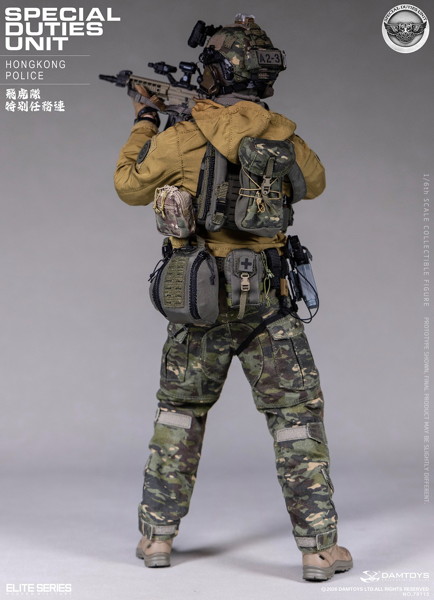 ダムトイ 1/6 香港警察SDU（スペシャル・デューティーズ・ユニット）アクションフィギュア