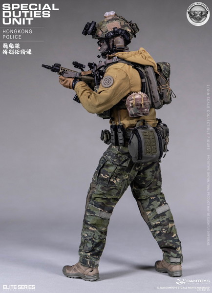 ダムトイ 1/6 香港警察SDU（スペシャル・デューティーズ・ユニット）アクションフィギュア