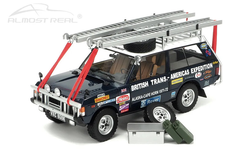 810108 Range Rover ’The British Trans-Americas Expedition’ Edition 1971-1972 （868K） 1/18