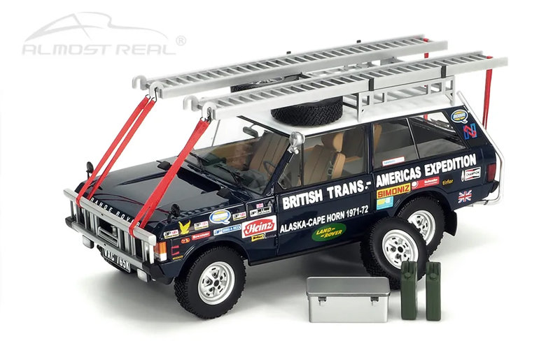 810109 Range Rover ’The British Trans-Americas Expedition’ Edition 1971-1972 （765K） 1/18