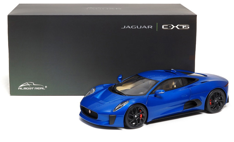 810606 Jaguar C-X75 - 2013 - Blue Metallic 1/18