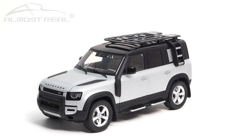 810806 Land Rover Defender 110 - 2020 - Satin Indus Silver 1/18
