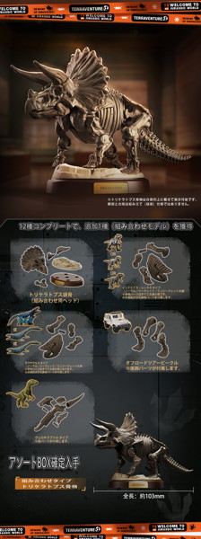 【BOX販売】ジュラシック・ワールド テラベンチャー TS02（1BOX=12個入）