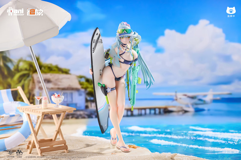 Animester ドールズフロントライン2:エクシリウム クルカイ 蔚藍軌跡Ver. 1/7スケール塗装済完成品フィギュア