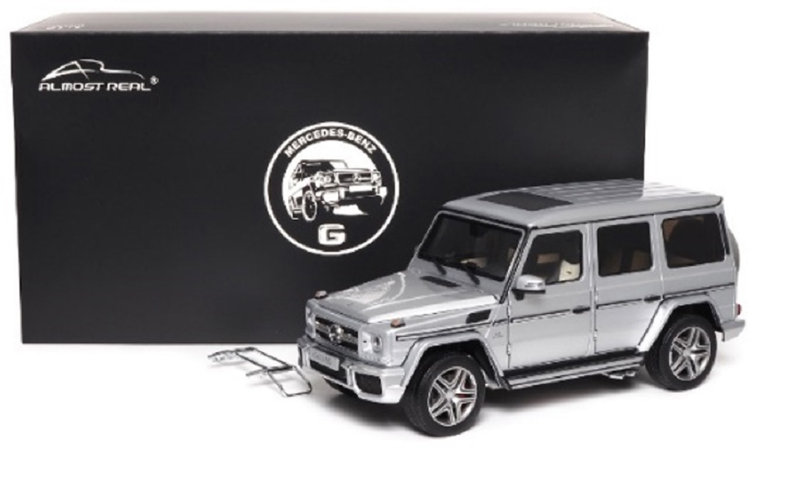 820601 Mercedes-AMG G 63 （W463） - 2015 - Iridium Silver 1/18