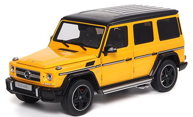 820602 Mercedes-AMG G 63 （W463） - 2017 Colour Edition - Sunbeam Yellow 1/18