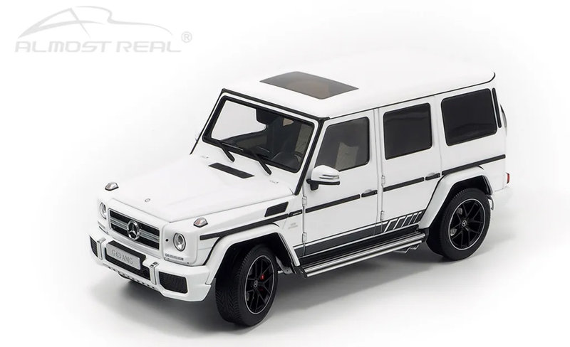 820604 Mercedes-AMG G 63 （W463） - 2015 463 Edition - Polar White 1/18