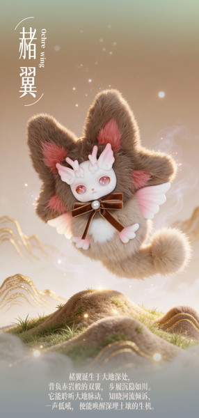 003_CQTOYS×LOLOAN（ロロアン） 山海に隠された夢シリーズ トレーディングプラッシュ（1BOX=8個入）