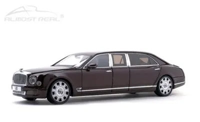 830603 Bentley Mulsanne Grand Limousine by Mulliner - 2017 - Burgundy 1/18