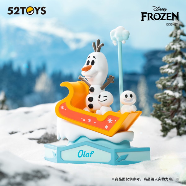 005_52TOYS BLINDBOX アナと雪の女王2 カルーセル（1BOX=4個入）