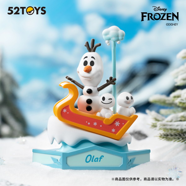 005_52TOYS BLINDBOX アナと雪の女王2 カルーセル（1BOX=4個入）