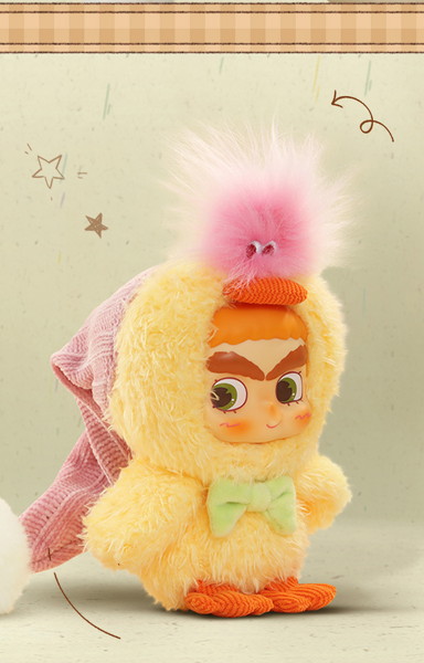 52TOYS CiCiLu ハグハグアヒル ぬいぐるみキーチェーン