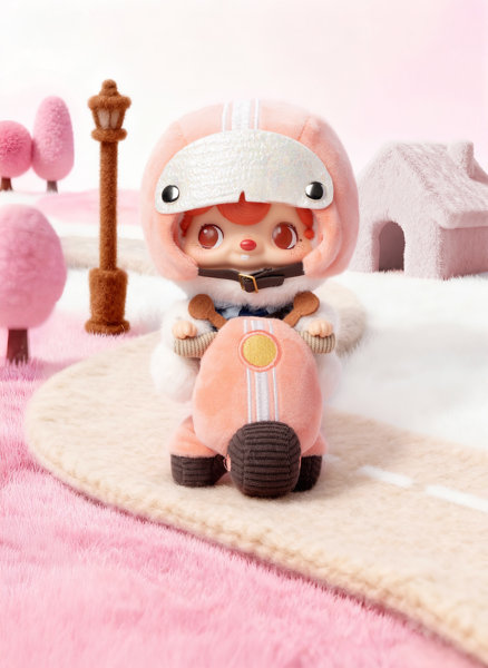 52TOYS POUKAPOUKA 愛しのバイク ぬいぐるみ