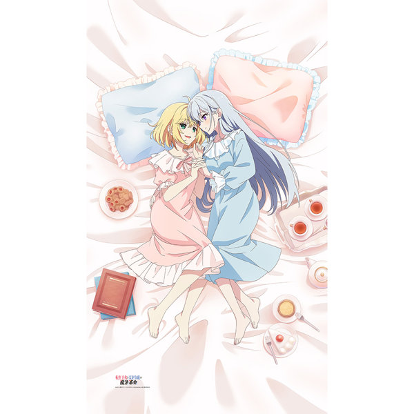 転生王女と天才令嬢の魔法革命 描き下ろしシーツ アニスフィア＆ユフィリア ※笑顔Ver.