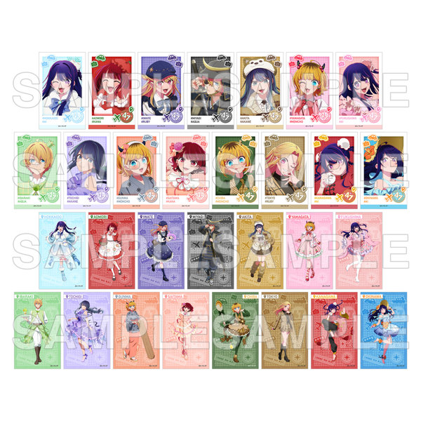 【BOX販売】【推しの子】 【47都道府県の子】 ミニブロマイドコレクション 北海道・東北エリア・関東エリア・沖縄県（1BOX=15個入）