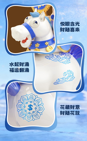 011_MENGFO.GIFT 金運アップシリーズ トレーディングフィギュア（1BOX=6個入）