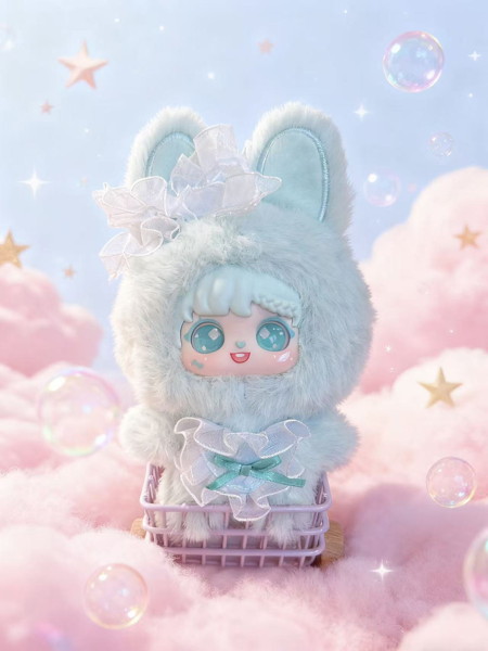 008_Lucky Deer Nai Sanmi Bunny Sweet Bud Bunny（スイートバッドバニー）シリーズ トレーディングプラッシュ（1BOX=6個入）