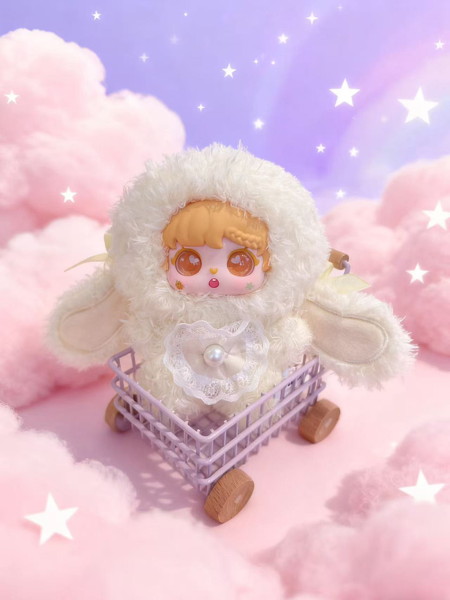 008_Lucky Deer Nai Sanmi Bunny Sweet Bud Bunny（スイートバッドバニー）シリーズ トレーディングプラッシュ（1BOX=6個入）