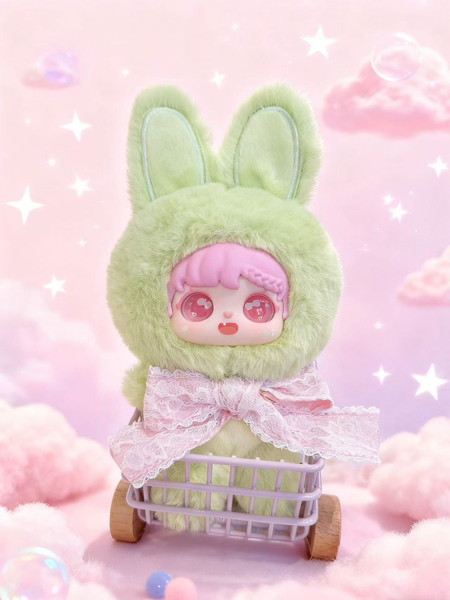 008_Lucky Deer Nai Sanmi Bunny Sweet Bud Bunny（スイートバッドバニー）シリーズ トレーディングプラッシュ（1BOX=6個入）