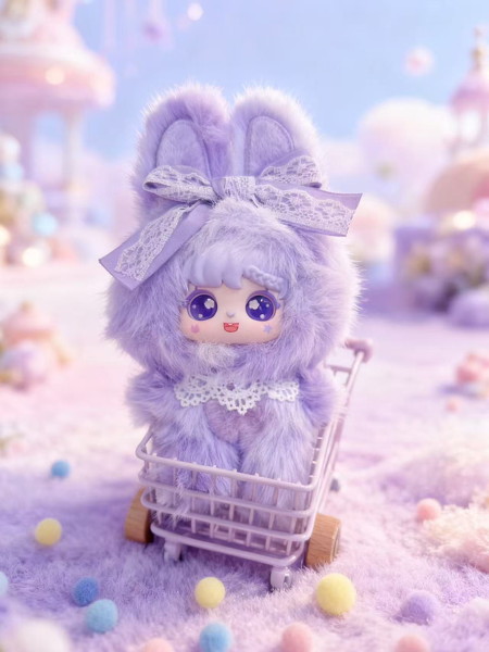 008_Lucky Deer Nai Sanmi Bunny Sweet Bud Bunny（スイートバッドバニー）シリーズ トレーディングプラッシュ（1BOX=6個入）