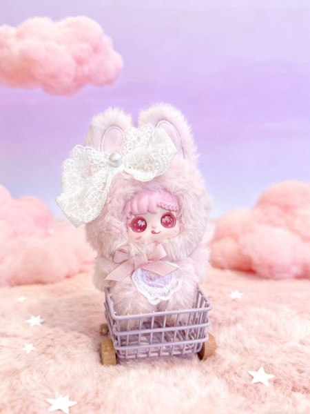 008_Lucky Deer Nai Sanmi Bunny Sweet Bud Bunny（スイートバッドバニー）シリーズ トレーディングプラッシュ（1BOX=6個入）