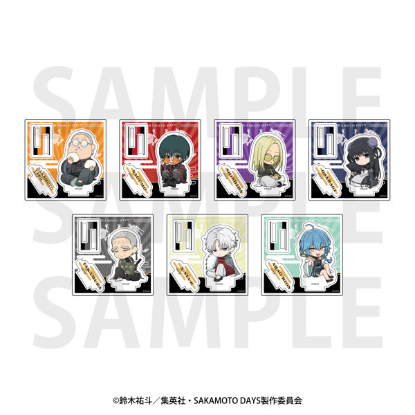 【BOX販売】SAKAMOTO DAYS トレーディングミニアクリルスタンド カンフーマスター（1BOX=7個入）