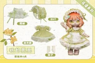 秋のお守り ワンワン C4F Flower language Series Clothes