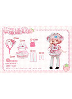 ストロベリーミルク C4F Dessert Series Clothes