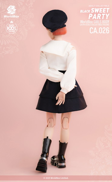 ワールドボックス 1/6 女性用アウトフィット ブラック・スウィート・パーティ セット