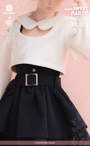 ワールドボックス 1/6 女性用アウトフィット ブラック・スウィート・パーティ セット