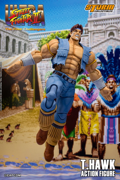 ウルトラストリートファイターII ザ・ファイナルチャレンジャーズ アクションフィギュア T.ホーク