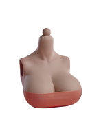 ワールドボックス 1/6 ガールズボディ用 Gカップ 交換パーツ ホワイト