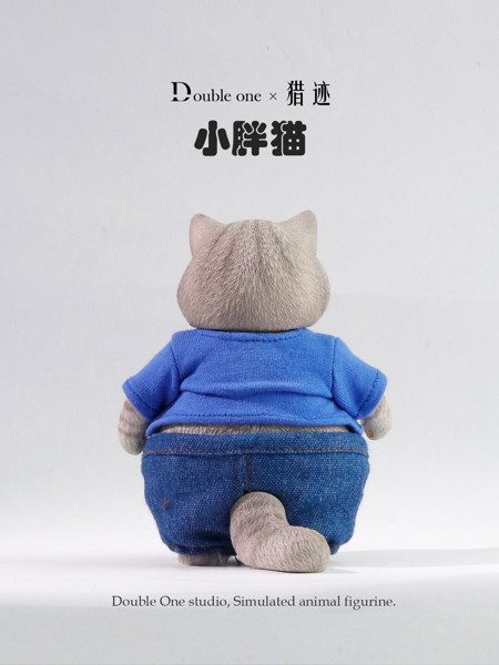 ダブルワン x リエジ 1/6 ぽっちゃりキャット サバトラ