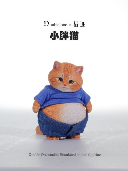 ダブルワン x リエジ 1/6 ぽっちゃりキャット 茶トラ