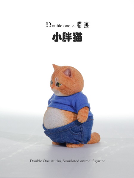 ダブルワン x リエジ 1/6 ぽっちゃりキャット 茶トラ