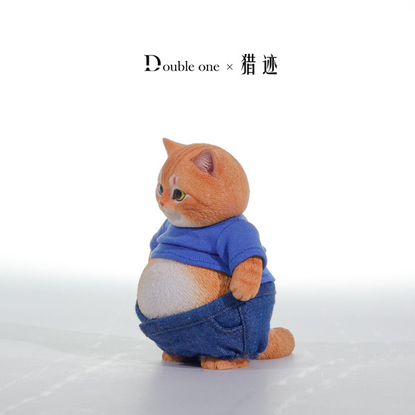 ダブルワン x リエジ 1/6 ぽっちゃりキャット 茶トラ