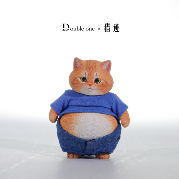 ダブルワン x リエジ 1/6 ぽっちゃりキャット 茶トラ